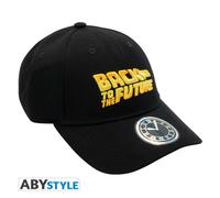 Cappello Back To The Future yellow embroidered logo Cap Hat ufficiale ABYstyle