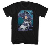 Back To The Future - Carino Cartoon Dottore E Orologio Torre - American Classici