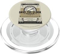 Back to the Future Clock Tower Poster PopSockets PopGrip per MagSafe