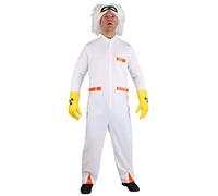 Back to The Future Doc Brown Fancy Dress Costume Large