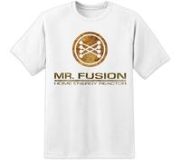 Back To The Future Film Uomo Mr Fusion Classico Affliggere Rétro T Shirt (S-3XL)