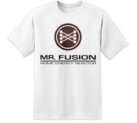 Back To The Future Film Uomo Mr Fusion Classico Affliggere Rétro T Shirt (S-3XL)