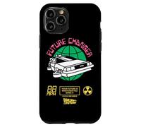 Back To The Future Globe Future Changer Time Machine Retro Custodia per iPhone 11 Pro
