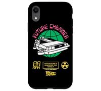Back To The Future Globe Future Changer Time Machine Retro Custodia per iPhone XR