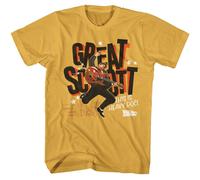 Back To The Future Great Scott Maglietta Manica Corta Ginger Uomo Cotone