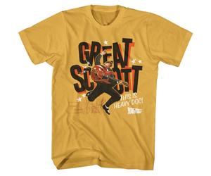 Back To The Future Great Scott Maglietta Manica Corta Ginger Uomo Cotone