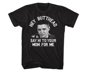 Back To The Future - Hey Butthead - T-Shirt Manica Corta - Uomo - Cotone - Nero