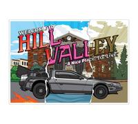 BACK TO THE FUTURE - Hill Valley - Art P NUOVO