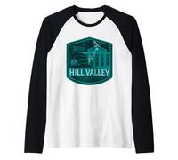 Back to The Future Hill Valley Lightning Maglia con Maniche Raglan
