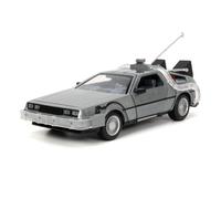 Back to the Future Hollywood Rides Diecast Model 1/24 Back to the Future 1 Ti...