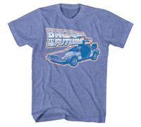 Back To The Future - Logo E Auto - Licenza Ufficiale American Classici - Fron