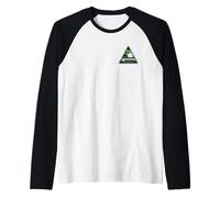 Back to The Future Lone Pine Mall Pocket Hit Maglia con Maniche Raglan