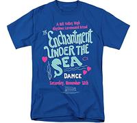 Back To The Future-Maglietta da uomo "Under The Sea", colore: blu reale blu Medium