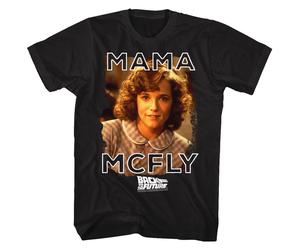 Back To The Future Mama Mcfly T-Shirt Manica Corta Uomo 3XL-6XL Nero
