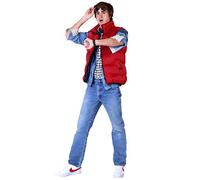Back to The Future Marty McFly Men's Plus Size Fancy Dress Costume 3X
