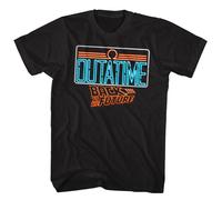 Back To The Future Neon 2 T-Shirt Uomo Manica Corta Nero Cotone Girocollo