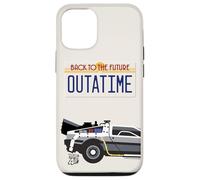 Back to the Future OUTATIME License Plate Custodia per iPhone 12/12 Pro