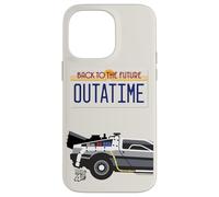 Back to the Future OUTATIME License Plate Custodia per iPhone 14 Pro Max