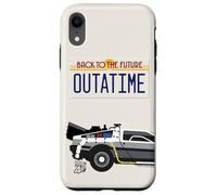 Back to the Future OUTATIME License Plate Custodia per iPhone XR