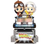 Back to the Future Part II Marty McFly & Doc Brown Cosrider W/ Metallic Painting