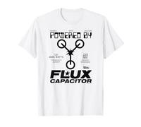 Back to the Future Powered by FLUX Maglietta