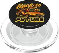 Back To The Future Red And Orange Car PopSockets PopGrip per MagSafe