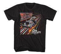 Back To The Future - Striscia Manica Corta - Adulti - T-Shirt