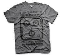 Back To The Future T-Shirt Uomo Manica Corta Cotone Graphic Girocollo S-XXL