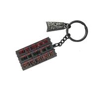 Back To The Future Time Controllo Macchina Display Metallo Portachiavi 83048