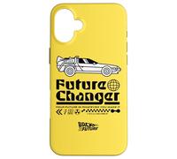 Back To The Future Time Machine Future Changer Retro Custodia per iPhone 16 Plus
