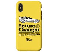 Back To The Future Time Machine Future Changer Retro Custodia per iPhone X/XS