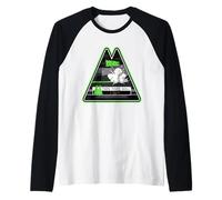 Back to The Future Twin Pines Mall Scene Maglia con Maniche Raglan
