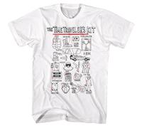 Back To The Future - Volta Viaggiatori Kit - American Classici - Bianco Adulto