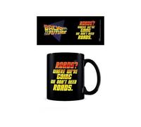 Back To The Future We Don't Need Roads Tazza (BS3275)