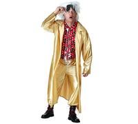 Back to The The Future 2015 Doc Brown Fancy Dress Costume Medium