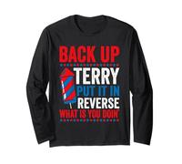 Back Up Terry Lo Mette al contrario Cosa stai Facendo Maglia a Manica