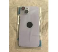 Back vetro Scocca Posteriore Per iPhone 14 Compatibile Apple Con Magneti Viola
