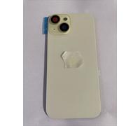 Back vetro Scocca Posteriore Per iPhone 15 Compatibile Con Magneti Giallo