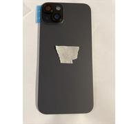 Back vetro Scocca Posteriore Per iPhone 15 Plus Compatibile Magneti Grigio nero