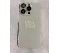 Back vetro Scocca Posteriore Per iPhone 15 Pro Compatibile Magneti Bianco
