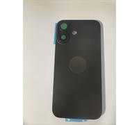 Back vetro Scocca Posteriore Per iPhone 16 Compatibile Magneti Nero