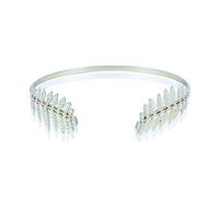 Back-worn Leaf Metal Headpiece Goddess Headpiece for Back of Head Gold Leaf Bridal Wedding Headpieces, Metal Headpiece for Women (Silver)