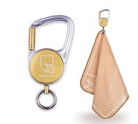 back zip Keenon Sports asciugamano in microfibra con moschettone a rullo, mini asciugamano, asciugamano piccolo in microfibra, asciugamano per lo sport, panno per il sudore, accessorio per escursioni