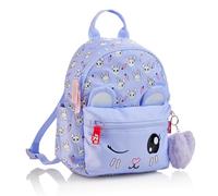 Back2Fun Mochila Mini 2 Comp. Conejo B2f, Zaino Unisex-Bambini e Ragazzi, Coniglio Malva