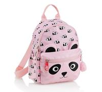 Back2Fun Mochila Mini 2 Comp. Panda B2f, Zaino Unisex-Bambini e Ragazzi, Rosa, 195 x 95 x 265 mm