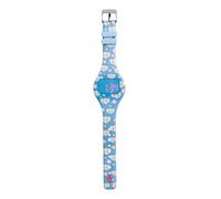 Back2Fun - Orologio Digitale per Bambini, Display Led Touch, Sistema 12 Ore, Pila Inclusa, Cinturino in Silicone, Regalo per Bambini e Bambine, Misure 40x225x5 mm, Elefante