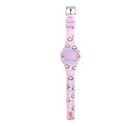Back2Fun - Orologio Digitale per Bambini, Display Led Touch, Sistema 12 Ore, Pila Inclusa, Cinturino in Silicone, Regalo per Bambini e Bambine, Misure 40x225x5 mm, Pinguino