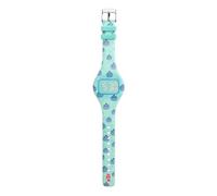 Back2Fun - Orologio Digitale per Bambini, Display Led Touch, Sistema 12 Ore, Pila Inclusa, Cinturino in Silicone, Regalo per Bambini e Bambine, Misure 40x225x5 mm, Squalo