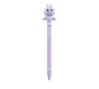 Back2Fun - Penna a sfera con inchiostro viola, a forma di animale che dà abbracci, punta da 0,7 mm, include due inchiostri di ricambio, ideale da portare nella custodia della scuola al ritorno a cole