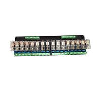 Backbayia 24 V Relè di solenoide di avviamento modulo di controllo di alimentazione verde Multicolore PNP-24V